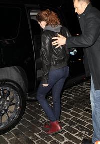 Kristen Stewart at the 'On the Road' after party at Abe and Arthur's in New York City December 13, 2012 