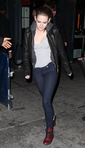 Kristen Stewart at the 'On the Road' after party at Abe and Arthur's in New York City December 13, 2012 