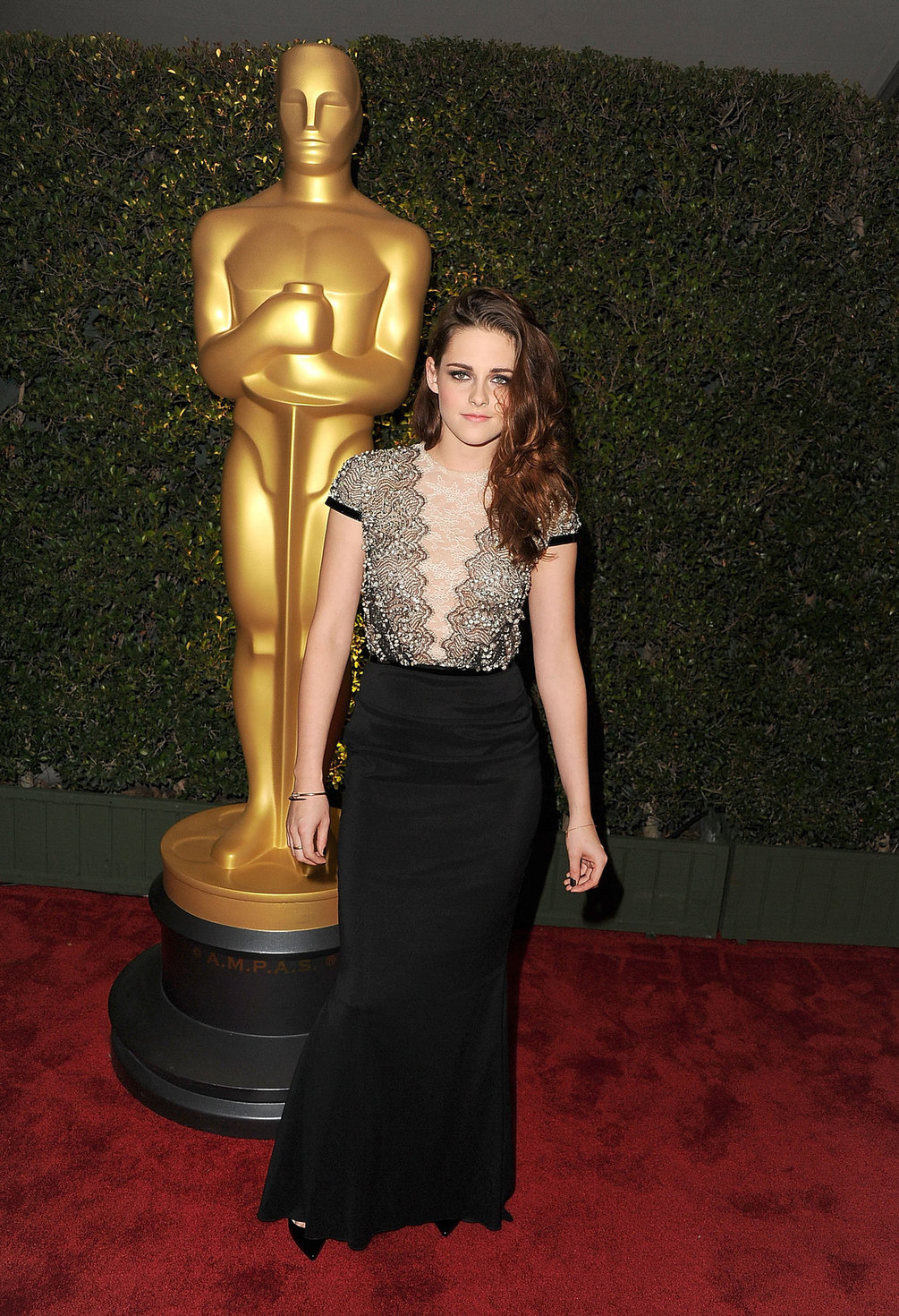 Kristen Stewart AMPAS Governors Awards in Hollywood 12/1/12 