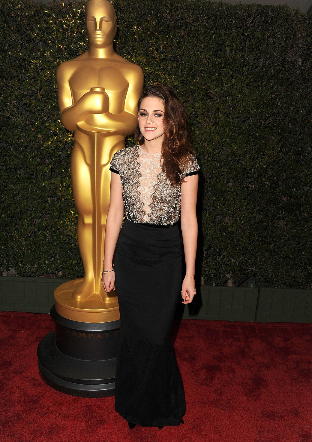 Kristen Stewart AMPAS Governors Awards in Hollywood 12/1/12 