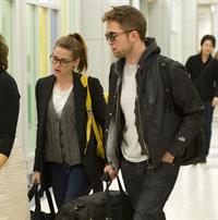 Kristen Stewart at JFK Airport in New York City 11/23/12 