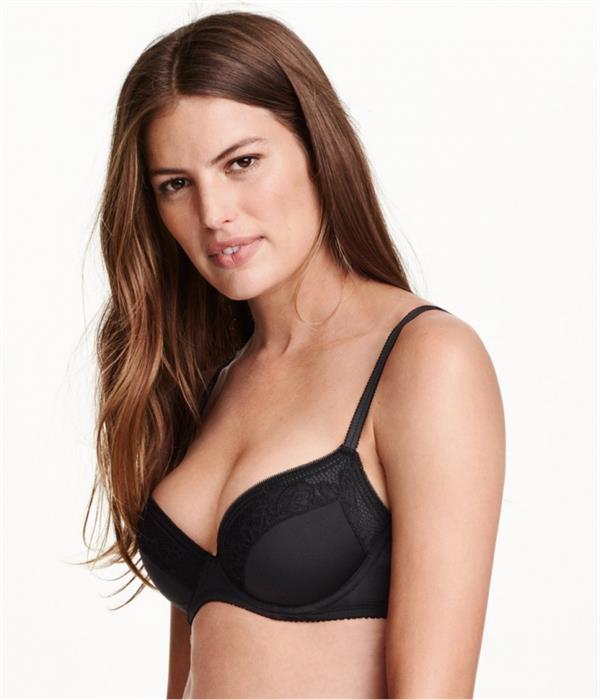 Cameron Russell in lingerie