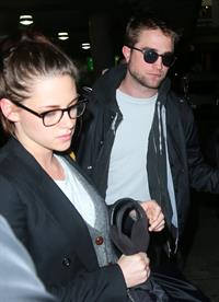 Kristen Stewart at JFK Airport in New York City 11/23/12 
