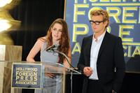 Kristen Stewart at Hollywood Foreign Press Association's Cecil B. Demille Award presentation in Beverly Hills 11/1/12