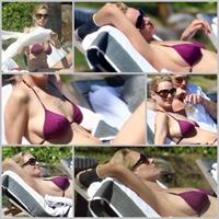 Uma Thurman in a bikini