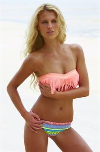 Derryn Lester in a bikini