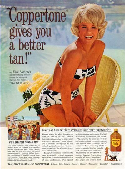 Elke Sommer in a bikini