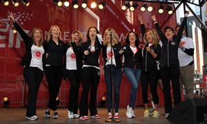 Olivia Wilde at Revlon Run/Walk For Women in New York City - May 4, 2013