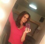Karen McDougal taking a selfie