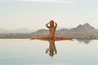 Karen McDougal in a bikini