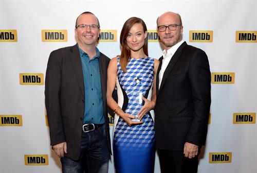 Olivia Wilde Receives IMDb's First-Ever  STARmeter Award  At TIFF 2013 - September 9, 2013 