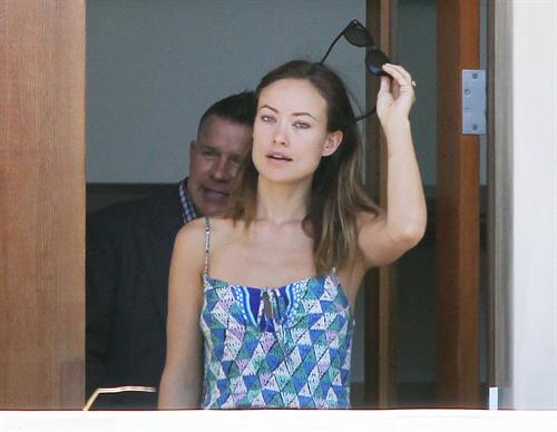 Olivia Wilde house hunting in LA 9/13/13