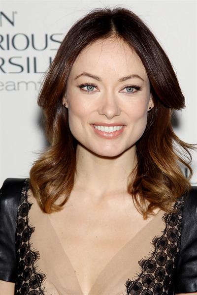 Olivia Wilde at the Revlon Luxurious ColorSilk Buttercream launch in NYC 07.02.13 