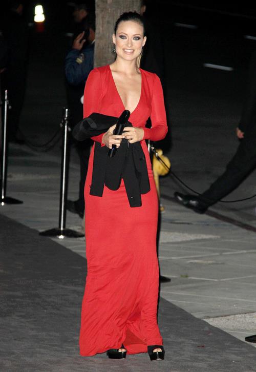 Olivia Wilde LACMA Art Film Gala honoring Clint Eastwood and John Baldessari presented by Gucci November 05, 2011 