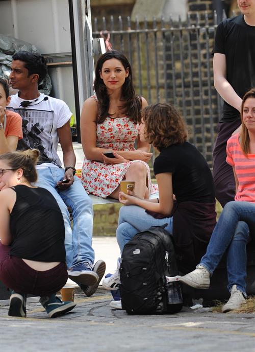 Kelly Brook - On the set of her brand new movie Taking Stock in London (05.07.2013) 