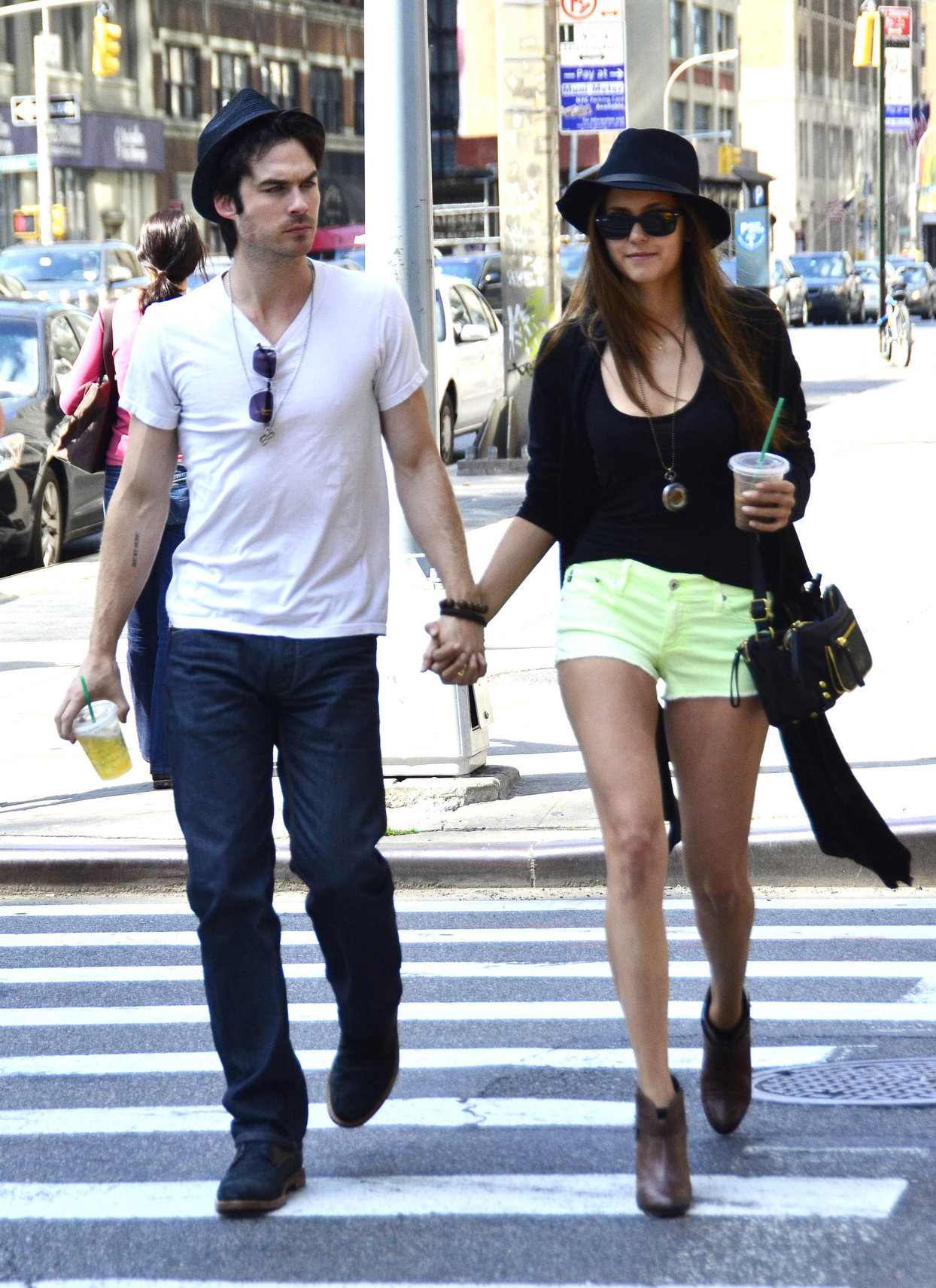 Nina Dobrev out and about in New York City May 13, 2012 