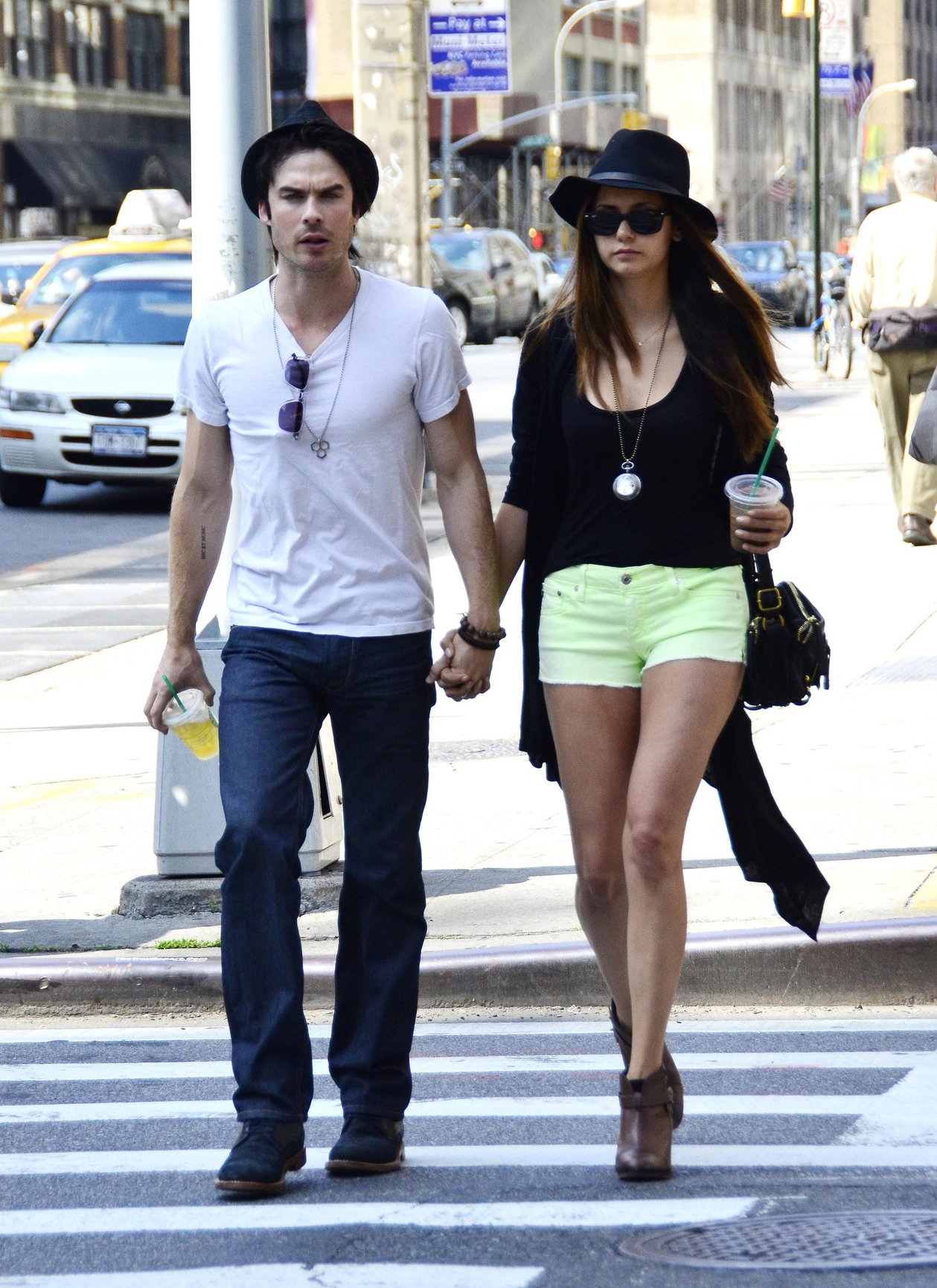 Nina Dobrev out and about in New York City May 13, 2012 