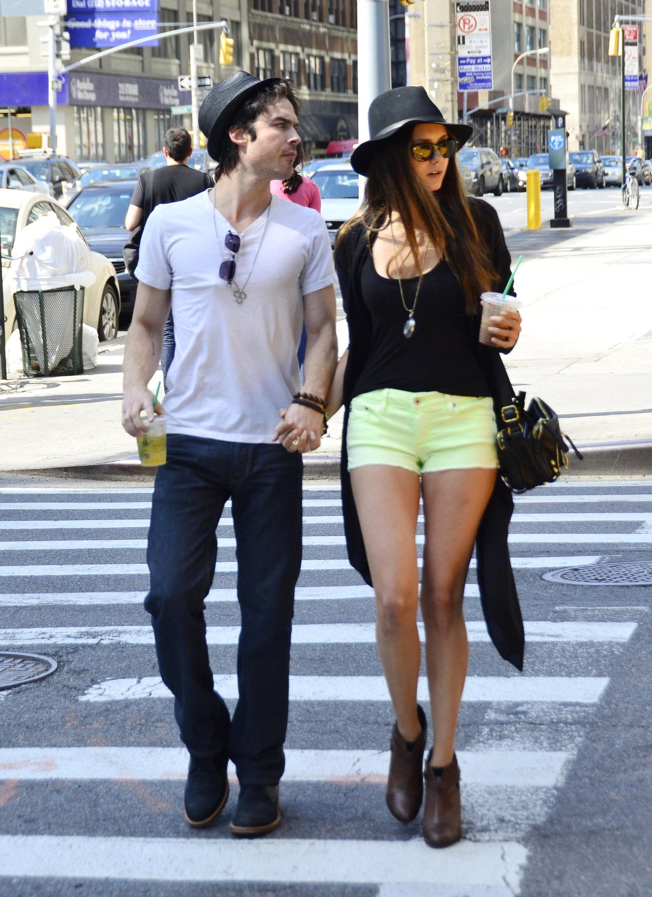 Nina Dobrev out and about in New York City May 13, 2012 