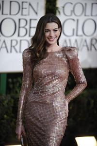Anne Hathaway 68th Annual Golden Globe Awards December, 2011 