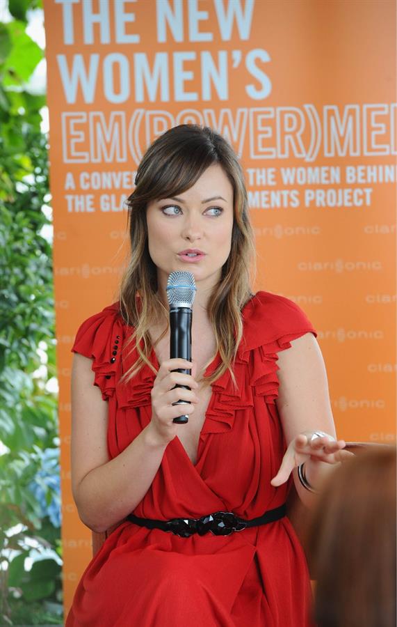 Olivia Wilde The new EM(POWER)MENT Lunch in West Hollywood - October 24, 2011 