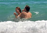 Olivia Wilde in a Bikini on the beach in Wilmington,North Carolina 8/22/12 