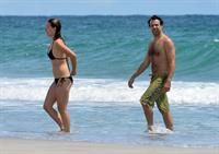 Olivia Wilde in a Bikini on the beach in Wilmington,North Carolina 8/22/12 