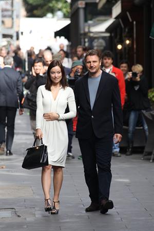 Olivia Wilde Filming  Third Person  in Rome (10/17/12) 