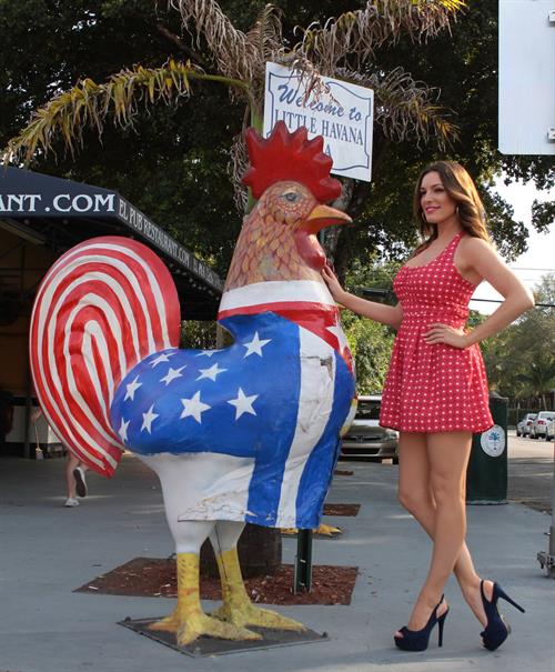 Kelly Brook - New Look Photoshoot In Miami February 4, 2013 
