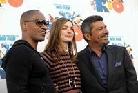 Anne Hathaway 20th Century Fox press day for Rio at Zanuck Theater January 28, 2011 