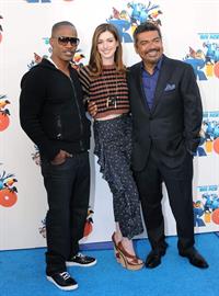 Anne Hathaway 20th Century Fox press day for Rio at Zanuck Theater January 28, 2011 