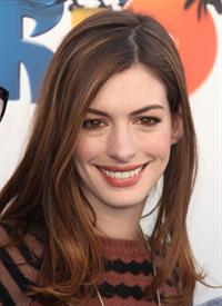 Anne Hathaway 20th Century Fox press day for Rio at Zanuck Theater January 28, 2011 