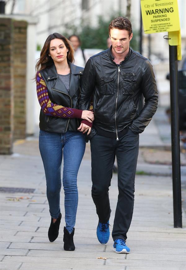 Kelly Brook out and about in London 11/23/12 