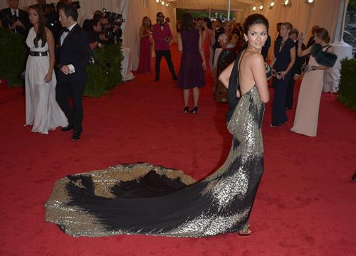 Nina Dobrev Metropolitan Museum of Arts Costume Institute Gala 07 05 12 