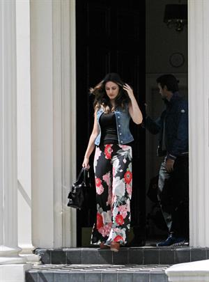 Kelly Brook walking in London - July 30, 2012
