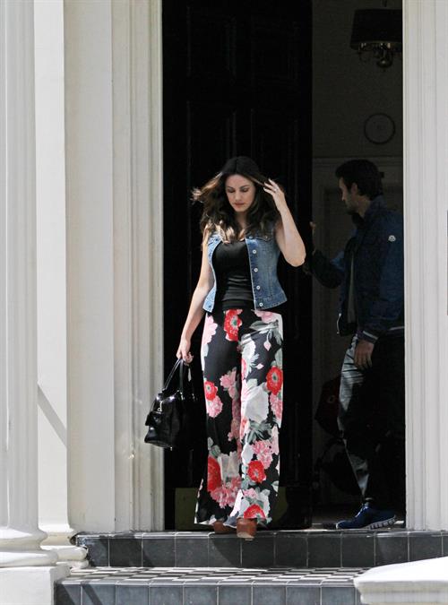 Kelly Brook walking in London - July 30, 2012