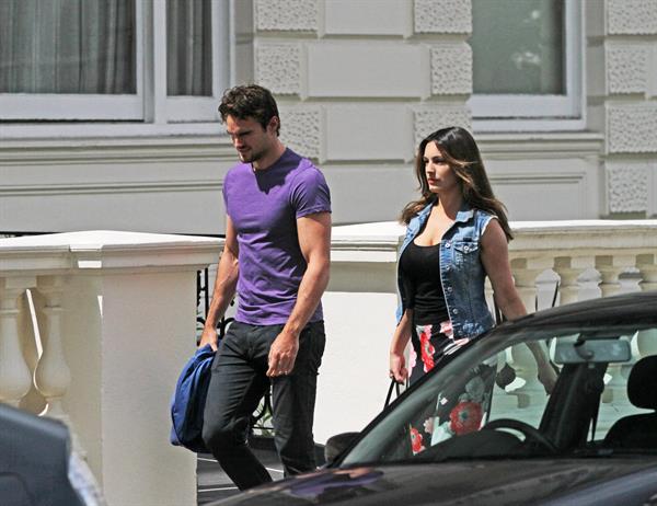 Kelly Brook walking in London - July 30, 2012