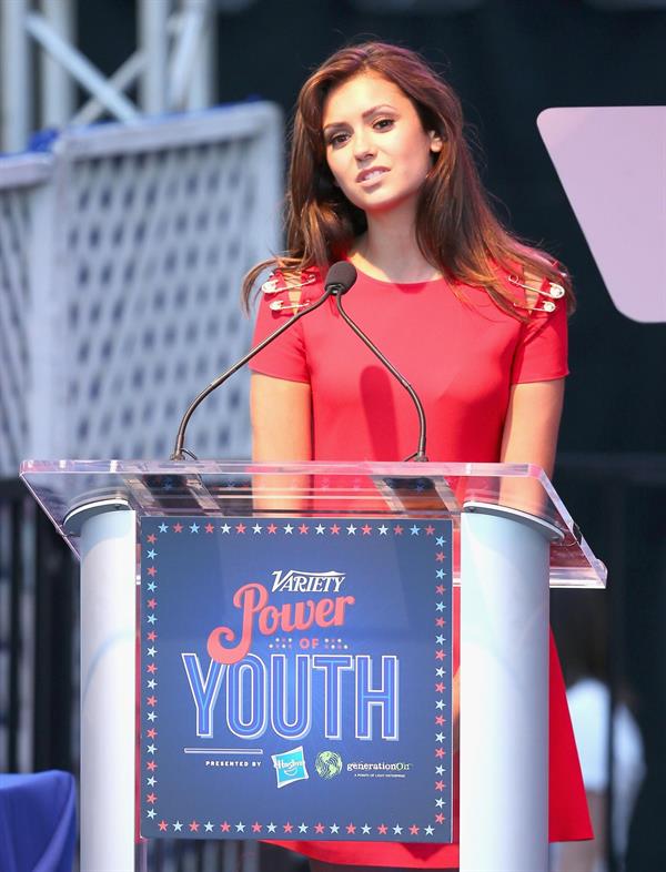 Nina Dobrev - Variety's Power of Youth 7/27/13  