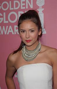 Nina Dobrev 2nd annual Golden Globes party saluting young Hollywood held at Nobu Los Angeles in West Hollywood