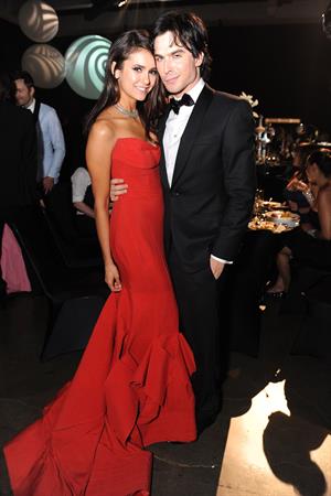 Nina Dobrev 63rd annual Primetime Emmy Awards September 18, 2011