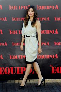 Jessica Biel a team photocall Madrid Spain Juily 25, 1010