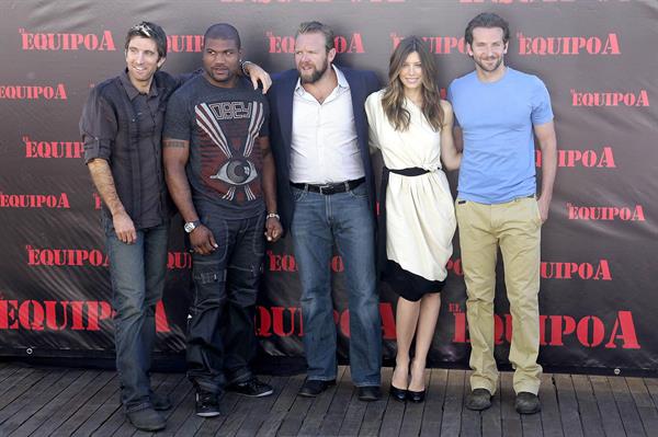 Jessica Biel a team photocall Madrid Spain Juily 25, 1010