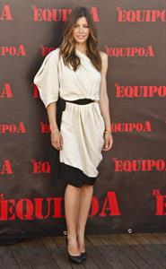 Jessica Biel a team photocall Madrid Spain Juily 25, 1010
