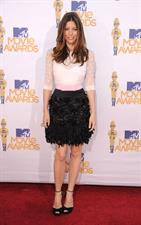 Jessica Biel at 2010 MTV Movie Awards June 6, 2010