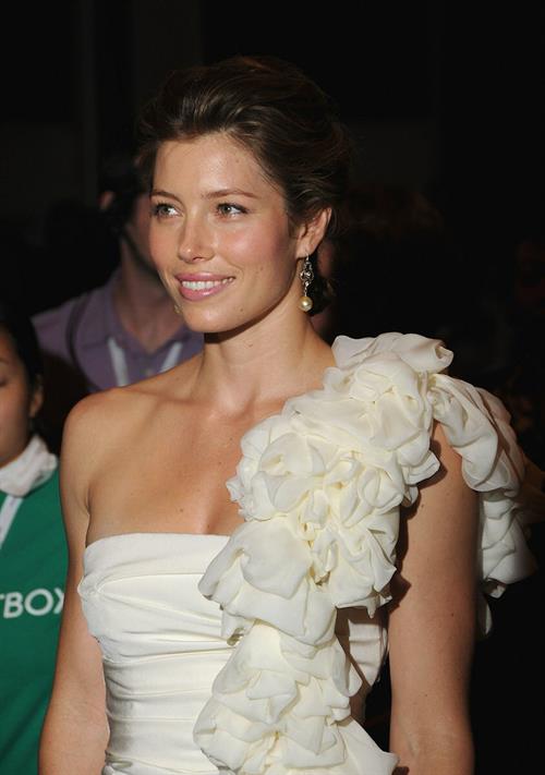 Jessica Biel Easy Virtue premiere during the 2008 Toronto international film festival