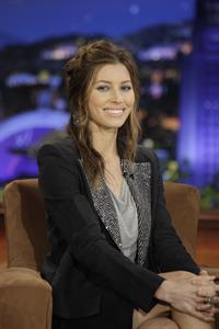 Jessica Biel the Tonight Show with Conan O'Brien