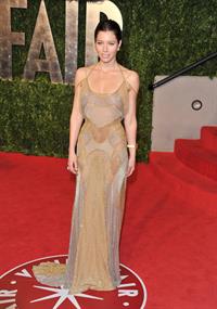 Jessica Biel Vanity Fair Oscar Party February 27, 2011 