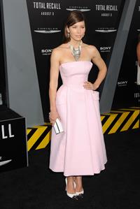 Jessica Biel  Total Recall  Los Angeles Premiere - August 1 2012 