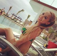 Dannie Riel in a bikini