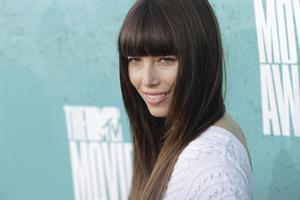 Jessica Biel at 2012 MTV Movie Awards, Los Angeles, June 3, 2012