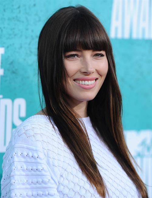 Jessica Biel at 2012 MTV Movie Awards, Los Angeles, June 3, 2012
